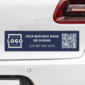 Aangepaste zakelijke Logo QR-code Promotionele Cor Bumpersticker