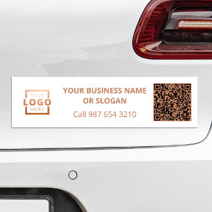 Aangepaste zakelijke Logo QR-code Promotionele Cor Bumpersticker
