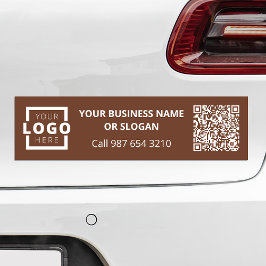 Aangepaste zakelijke Logo QR-code Promotionele Cor Bumpersticker