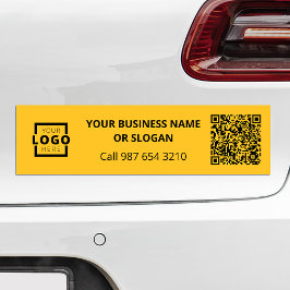 Aangepaste zakelijke Logo QR-code Promotionele Cor Bumpersticker
