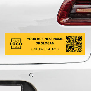Aangepaste zakelijke Logo QR-code Promotionele Cor Bumpersticker