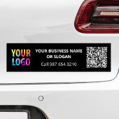 Aangepaste zakelijke Logo QR-code Promotionele Cor Bumpersticker