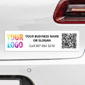 Aangepaste zakelijke Logo QR-code Promotionele Cor Bumpersticker