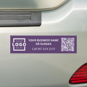 Aangepaste zakelijke Logo QR-code Promotionele Cor Bumpersticker (Op auto)