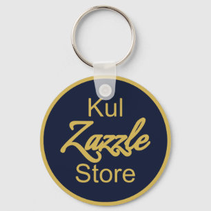 Aangepaste zakelijke Logo QR-code Sleutelhanger