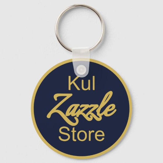 Aangepaste zakelijke Logo QR-code Sleutelhanger (Voorkant)