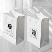 Aangepaste zakelijke Logo QR-code Sociale media Medium Cadeauzakje