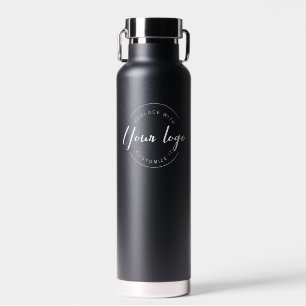 Aangepaste zakelijke logo QR-website professioneel Waterfles