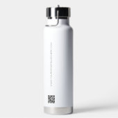 Aangepaste zakelijke logo QR-website professioneel Waterfles (Rechts)