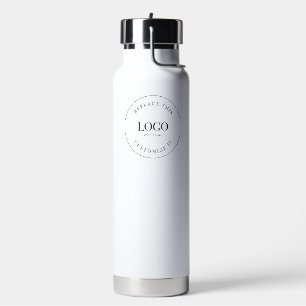 Aangepaste zakelijke logo QR-website professioneel Waterfles