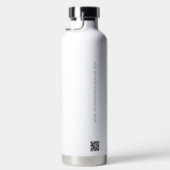 Aangepaste zakelijke logo QR-website professioneel Waterfles (Rechts)