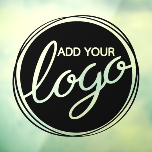 Aangepaste zakelijke Logo Raamsticker (Vel 3)