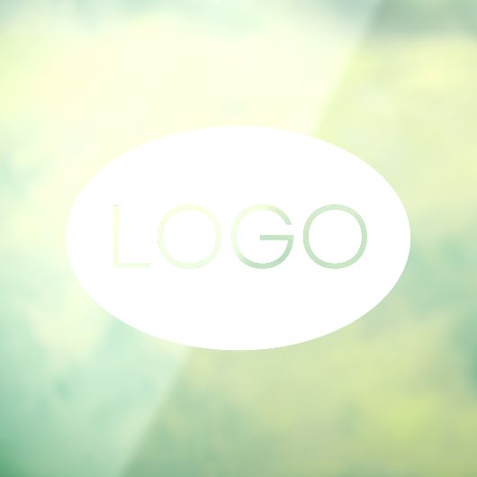 Aangepaste zakelijke Logo Raamsticker (Vel 3)