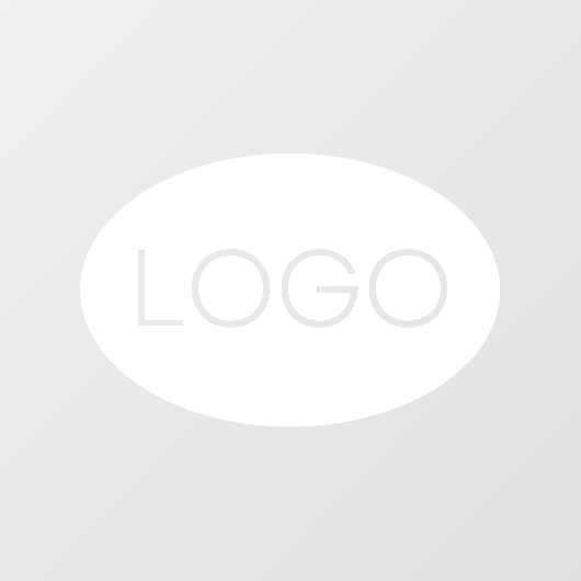 Aangepaste zakelijke Logo Raamsticker (Vel)