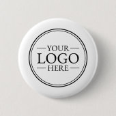 Aangepaste zakelijke Logo Ronde Button 5,7 Cm (Voorkant)