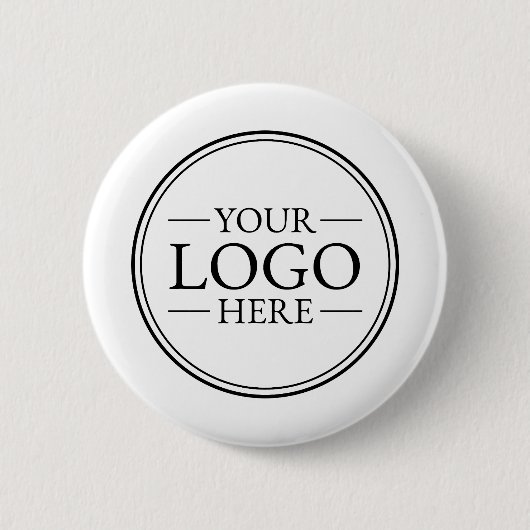 Aangepaste zakelijke Logo Ronde Button 5,7 Cm (Voorkant)