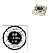 Aangepaste zakelijke Logo ronde stempel Lijst (Gestempeld)