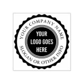 Aangepaste zakelijke Logo ronde stempel Lijst (Afrduk)