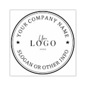 Aangepaste zakelijke Logo rubberstempel (Afrduk)