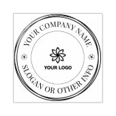 Aangepaste zakelijke Logo rubberstempel (Afrduk)