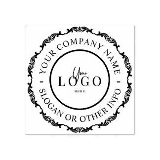 Aangepaste zakelijke Logo Rubberstempel