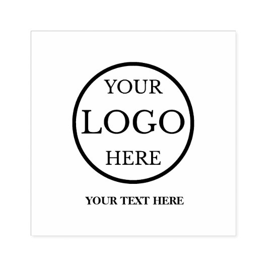 Aangepaste zakelijke Logo Rubberstempel (Afrduk)