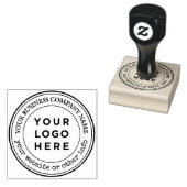Aangepaste zakelijke Logo Rubberstempel (Gestempeld)