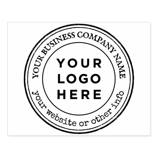 Aangepaste zakelijke Logo Rubberstempel (Afrduk)