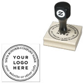 Aangepaste zakelijke Logo Rubberstempel (Gestempeld)