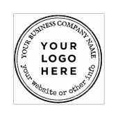 Aangepaste zakelijke Logo Rubberstempel (Afrduk)