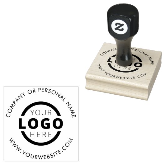 Aangepaste zakelijke Logo Rubberstempel (Gestempeld)