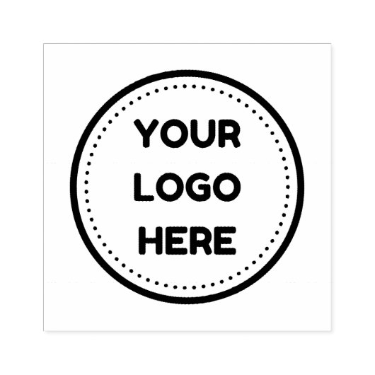 Aangepaste zakelijke Logo Rubberstempel (Afrduk)