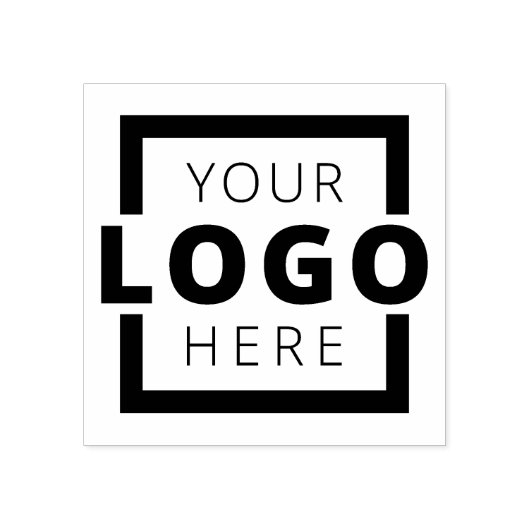 Aangepaste zakelijke Logo Rubberstempel (Afrduk)