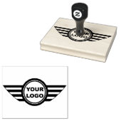 Aangepaste zakelijke Logo Rubberstempel (Gestempeld)