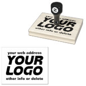 Aangepaste zakelijke Logo Rubberstempel (Gestempeld)