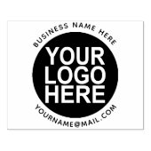Aangepaste zakelijke Logo Rubberstempel (Afrduk)