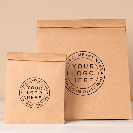 Aangepaste zakelijke Logo Rubberstempel