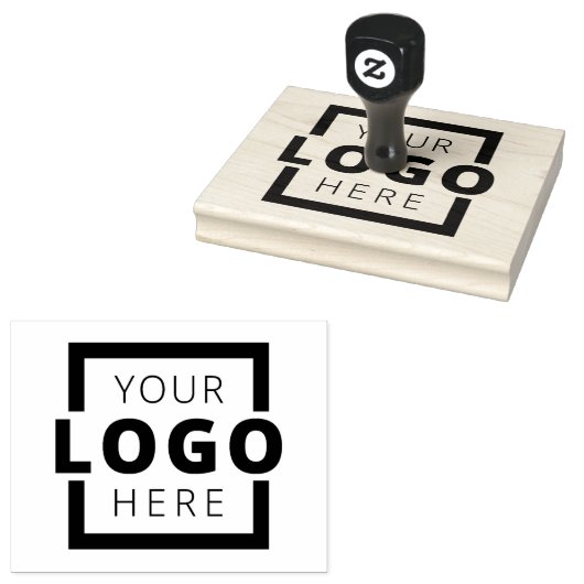 Aangepaste zakelijke Logo Rubberstempel (Gestempeld)