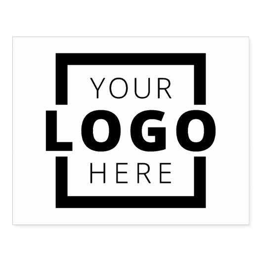 Aangepaste zakelijke Logo Rubberstempel (Afrduk)