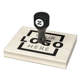 Aangepaste zakelijke Logo Rubberstempel