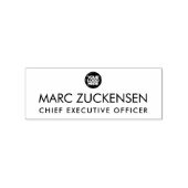 Aangepaste zakelijke Logo Rubberstempel (Afrduk)