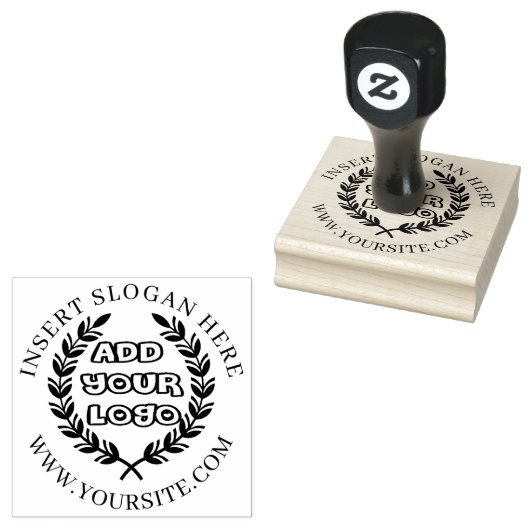 Aangepaste zakelijke Logo Rubberstempel (Gestempeld)