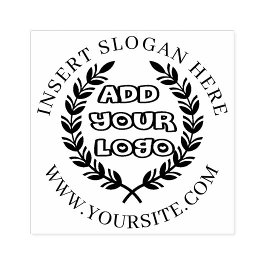 Aangepaste zakelijke Logo Rubberstempel (Afrduk)