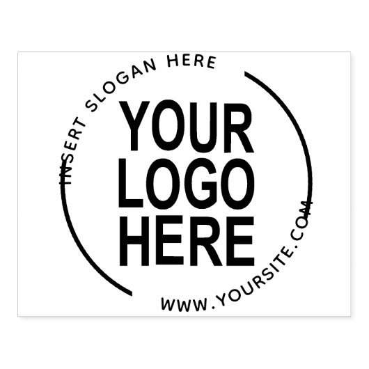 Aangepaste zakelijke Logo Rubberstempel (Afrduk)