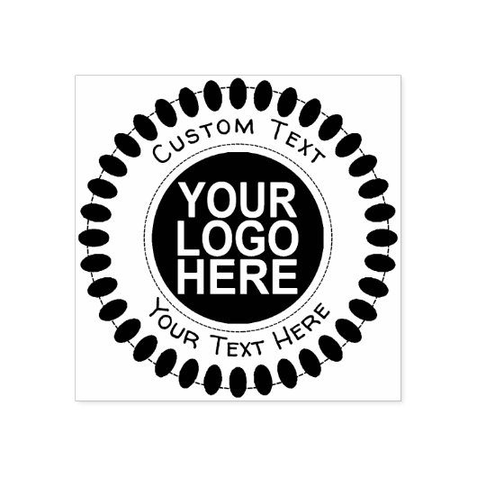 Aangepaste zakelijke Logo Rubberstempel (Afrduk)