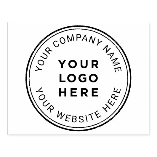 Aangepaste zakelijke Logo Rubberstempel (Afrduk)