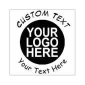Aangepaste zakelijke Logo Rubberstempel (Afrduk)