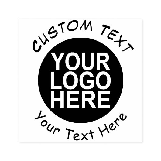 Aangepaste zakelijke Logo Rubberstempel (Afrduk)