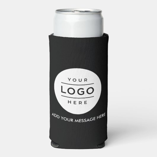 Aangepaste zakelijke Logo Seltzer Blikjeskoeler (Seltzer Voorkant)