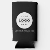 Aangepaste zakelijke Logo Seltzer Blikjeskoeler (Achterkant)
